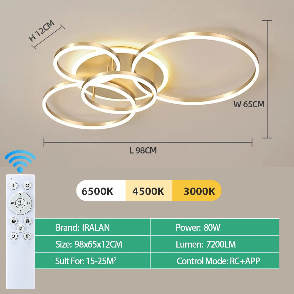 Modern LED Ceiling Chandelier