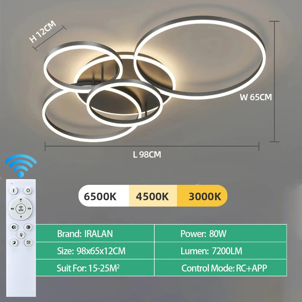 Modern LED Ceiling Chandelier