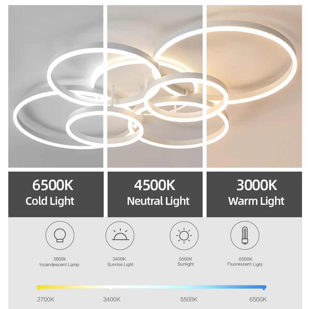 Modern LED Ceiling Chandelier