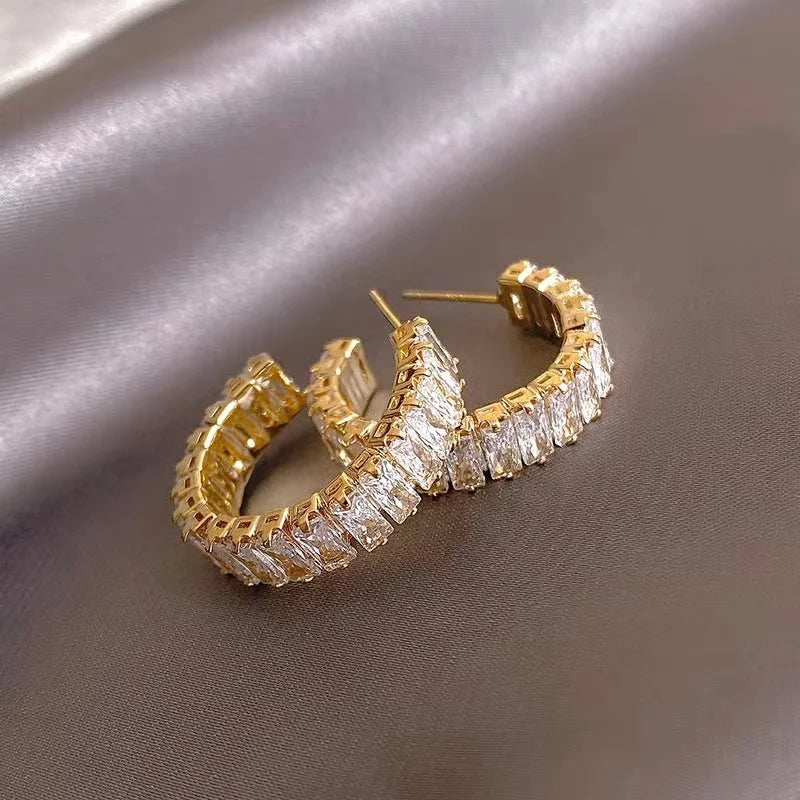 shiny earring