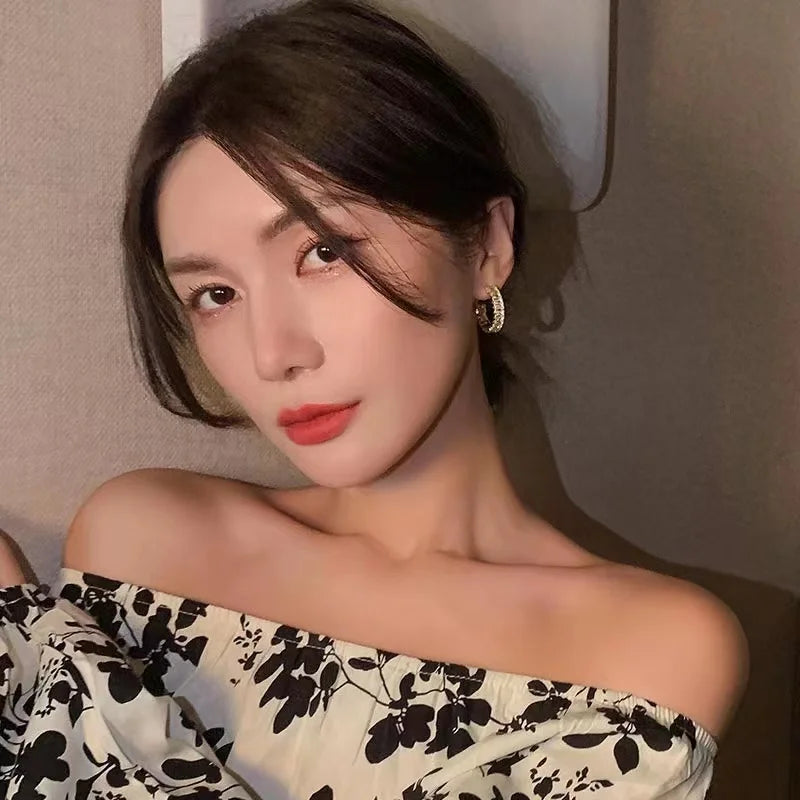 shiny earring