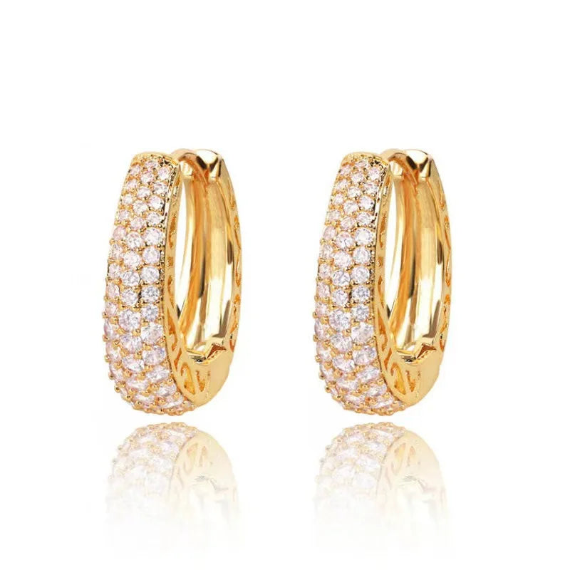 Huitan Hollow  Earrings
