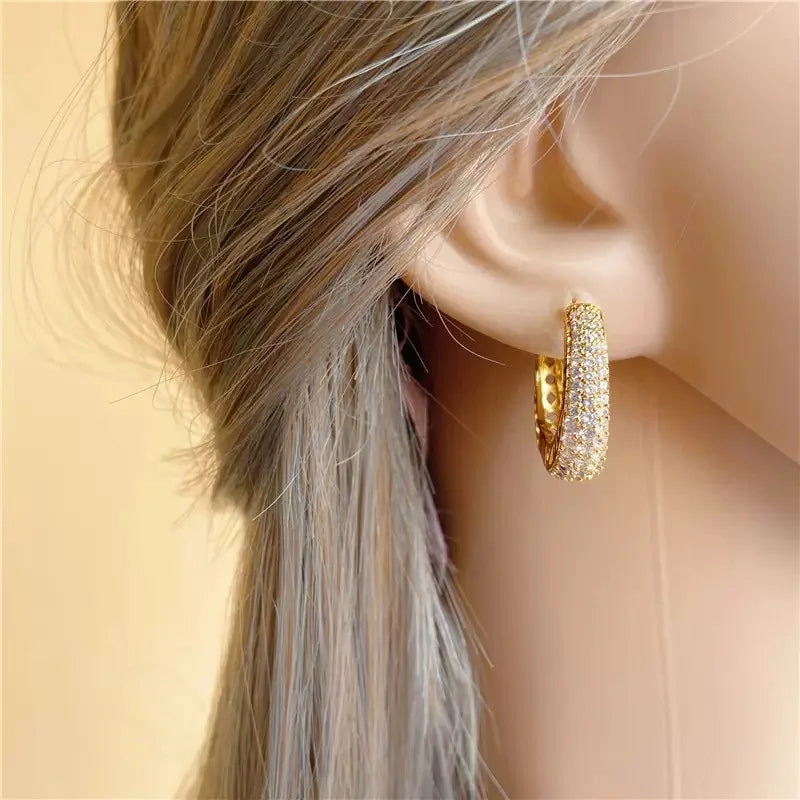 Huitan Hollow  Earrings